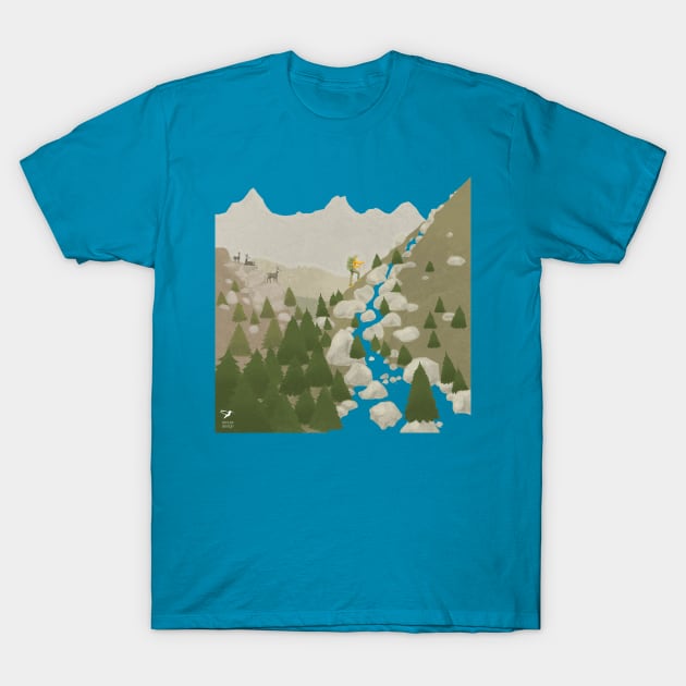 Freedom - Hiking T-Shirt by mnutz